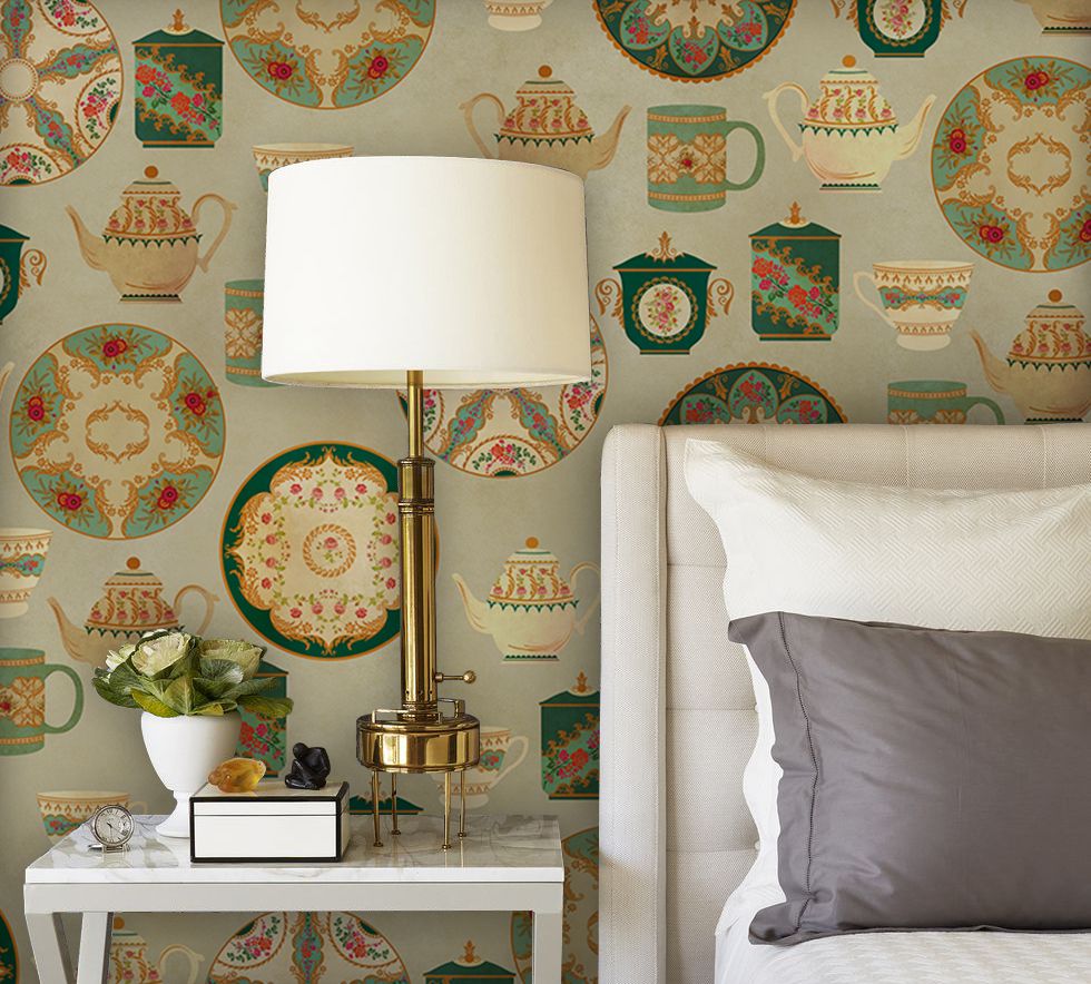 India Circus by Krsnaa Mehta All About Tea Wallpaper
