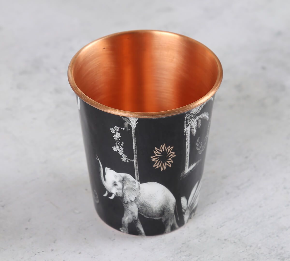 India Circus by Krsnaa Mehta Animalia Creations Copper Tumbler Small