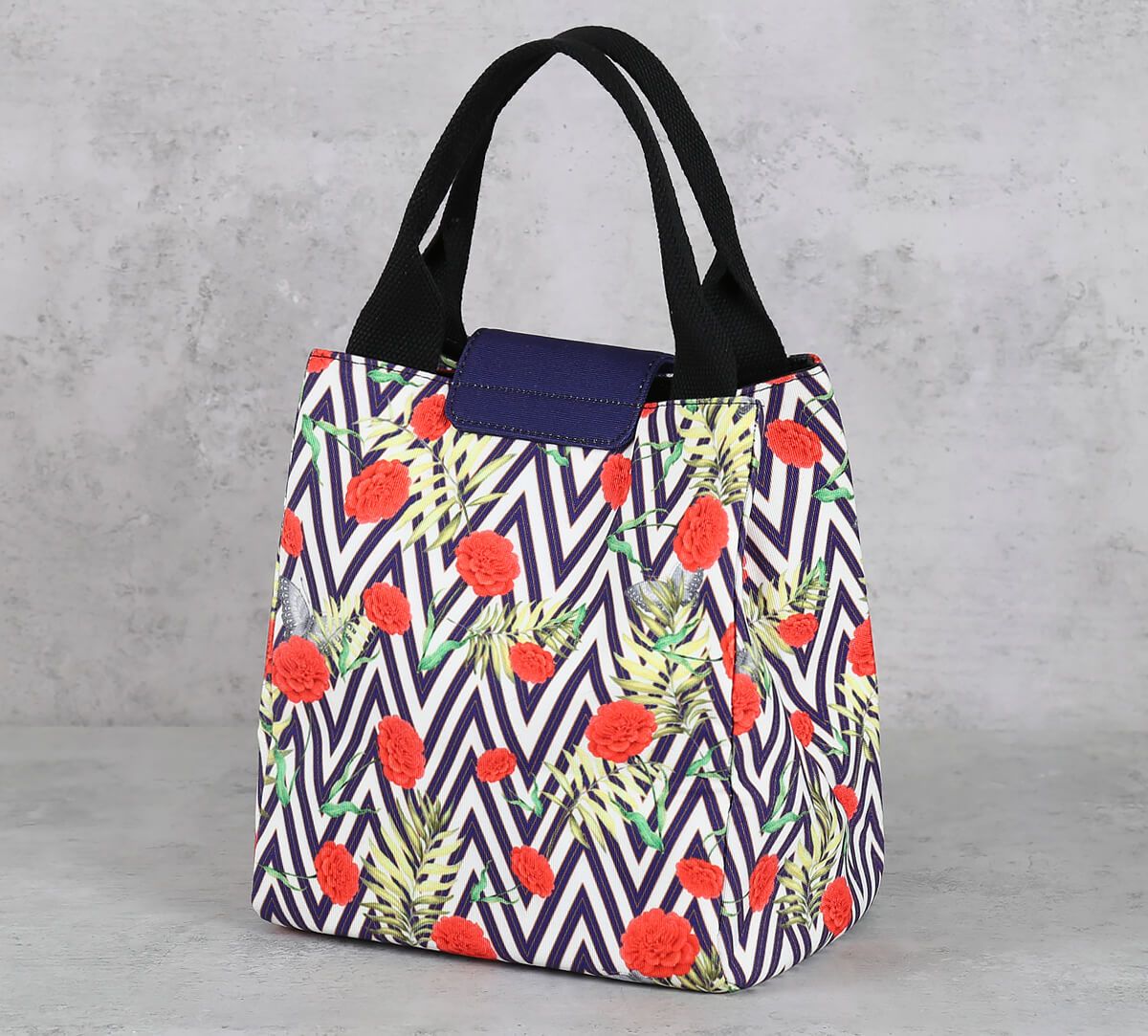 India Circus by Krsnaa Mehta Bayrose Chevron Lunch Bag