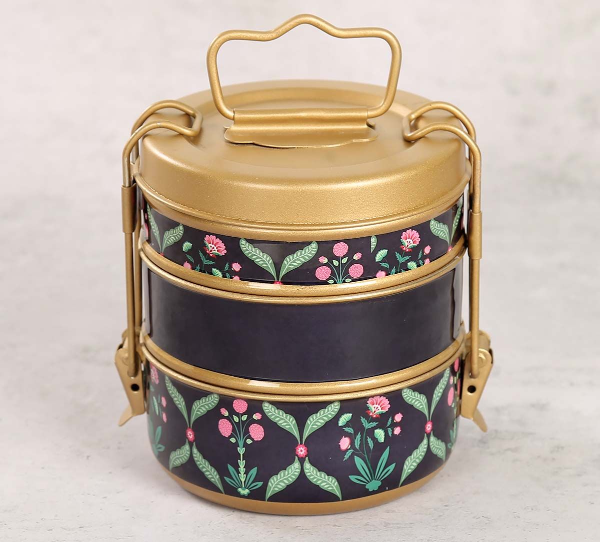 India Circus by Krsnaa Mehta Iron Blooming Dahlia Lunch Box