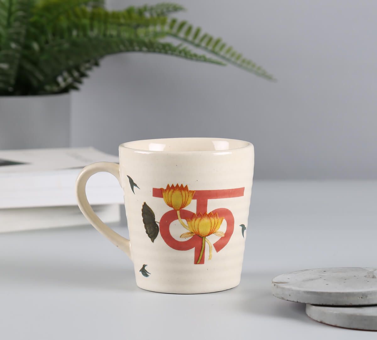 India Circus by Krsnaa Mehta King Lotus Coffee Mug