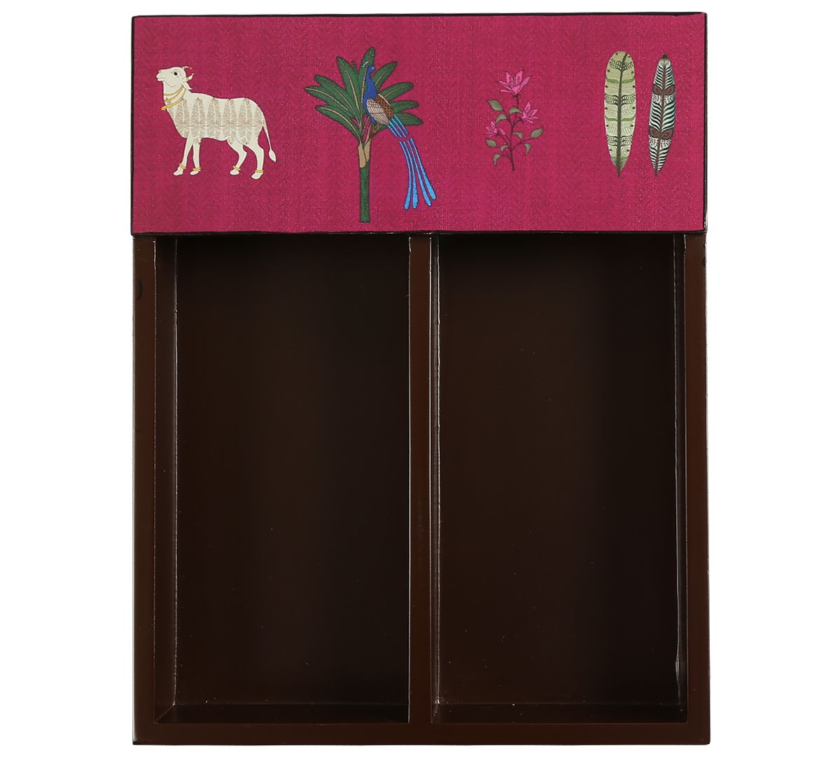India Circus by Krsnaa Mehta Magenta Biome mystique Cutlery Tray