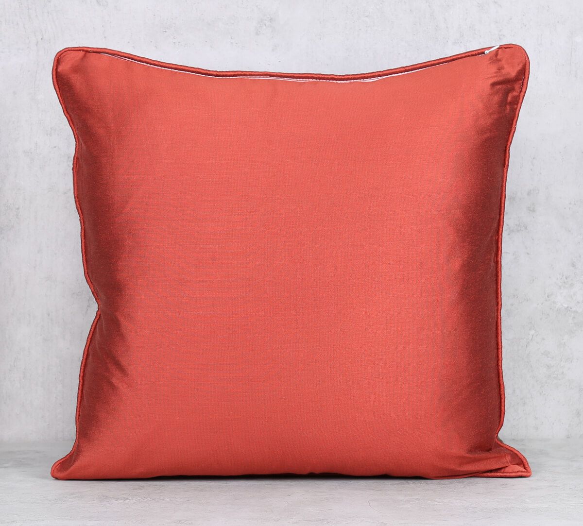 India Circus by Krsnaa Mehta Stone Spades Cushion Cover