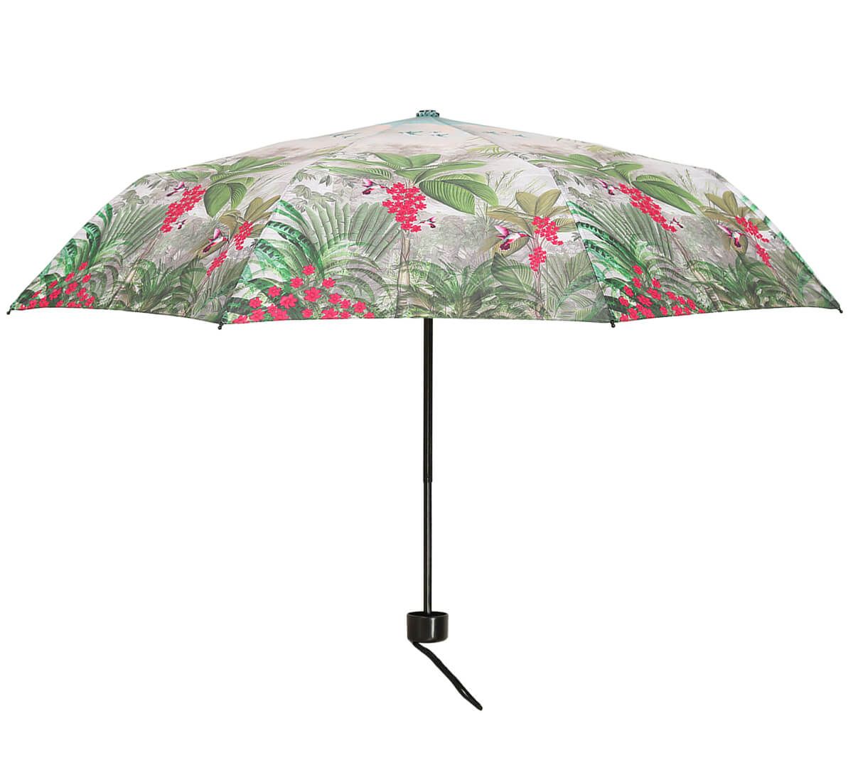 India Circus by Krsnaa Mehta Tropical View 3 fold Umbrella