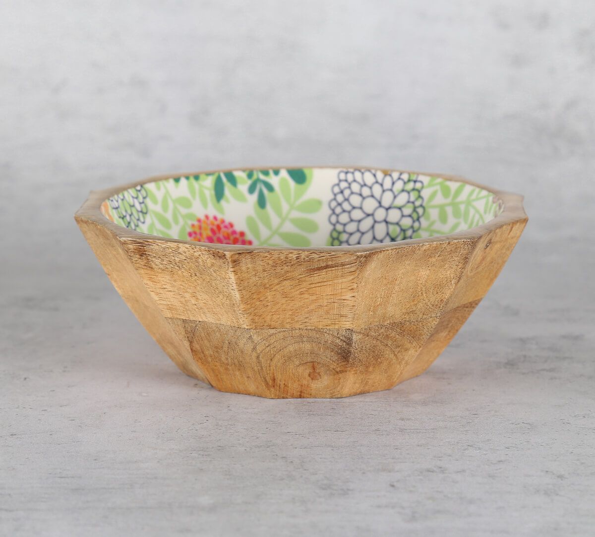 India Cricus by Krsnaa Mehta Monarch's Cadence Small Wooden Bowl