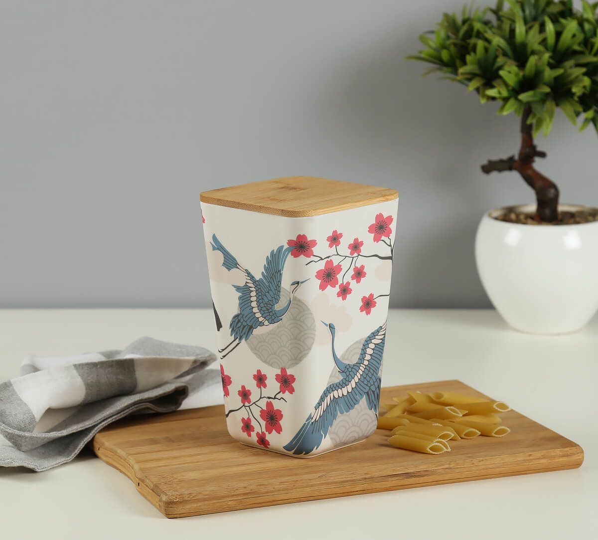 Aerial Moments Bamboo Jar
