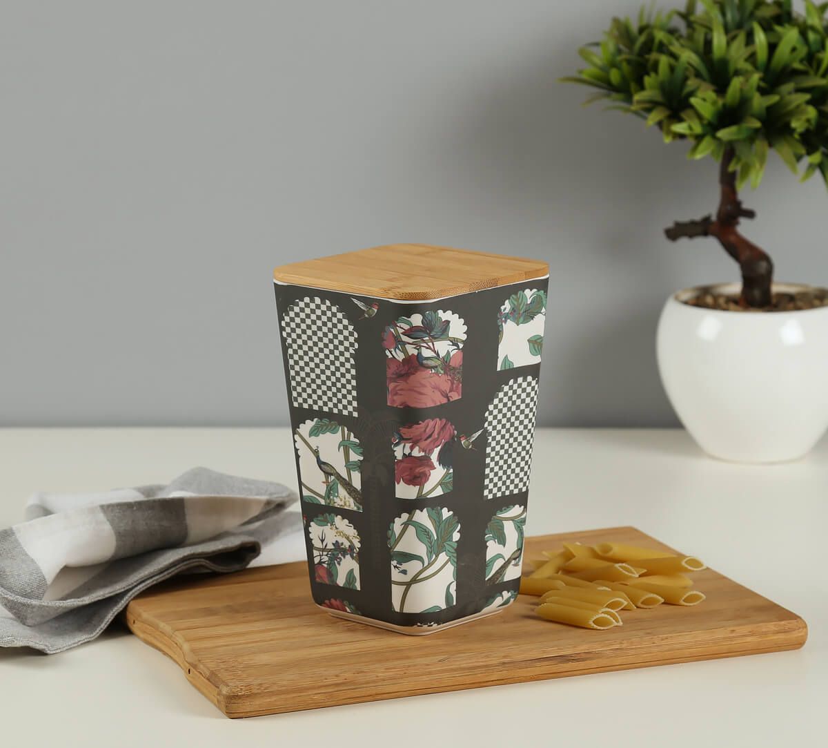 Signature Windows Bamboo Jar