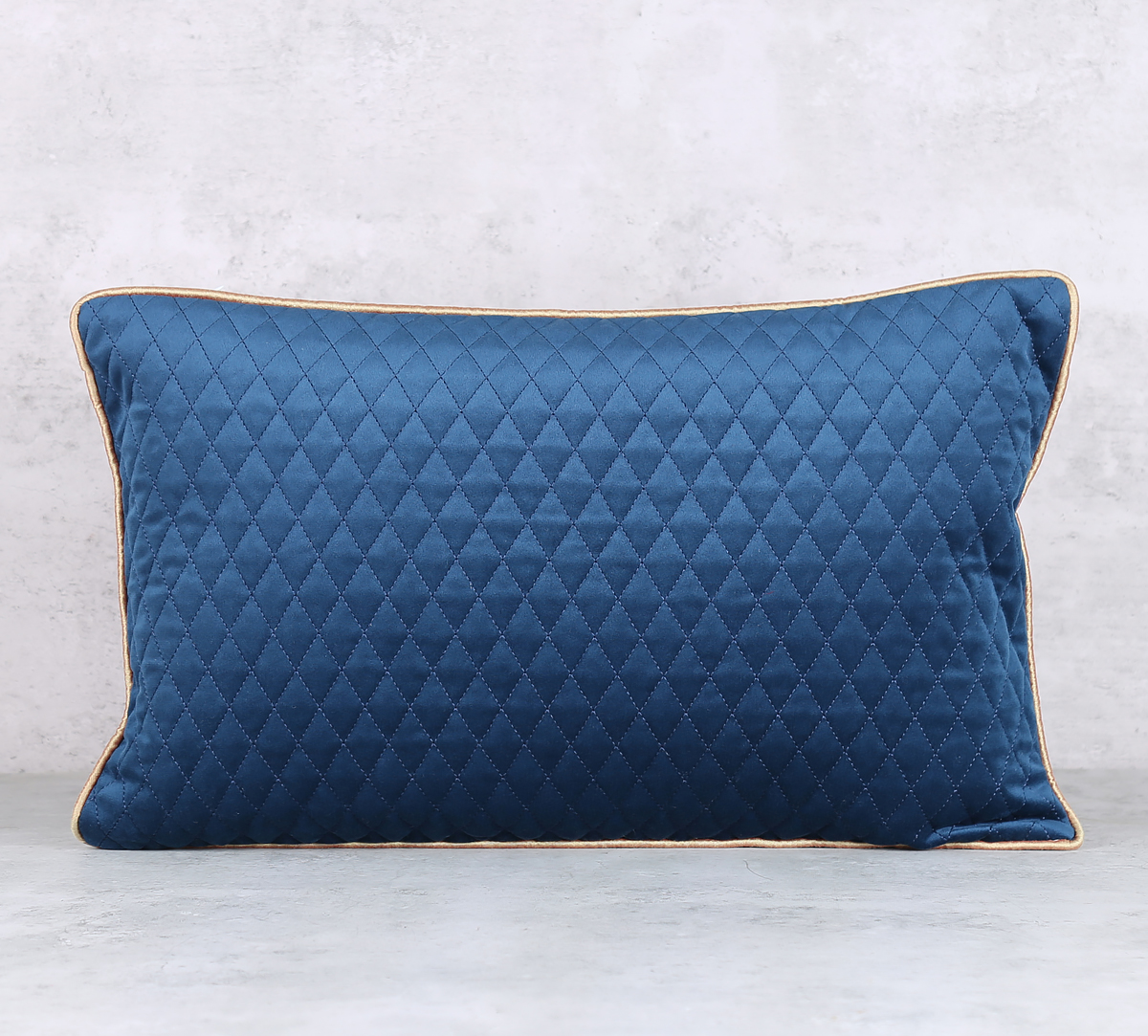 India Circus by Krsnaa Mehta Cerulean Spades Cushion Cover