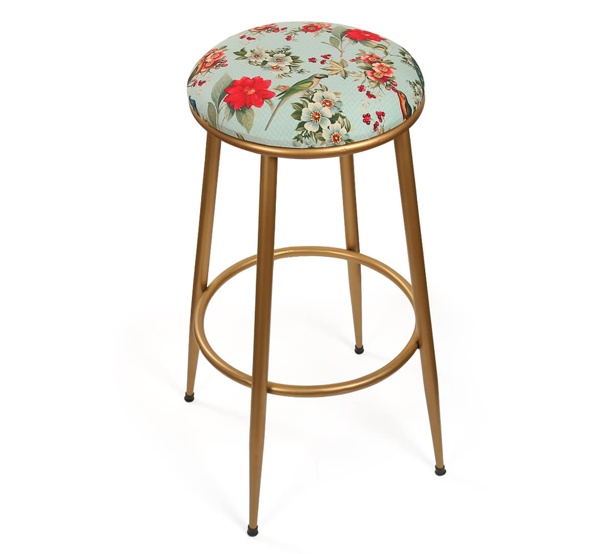 India Circus by Krsnaa Mehta Feathered Garden Bar Stool