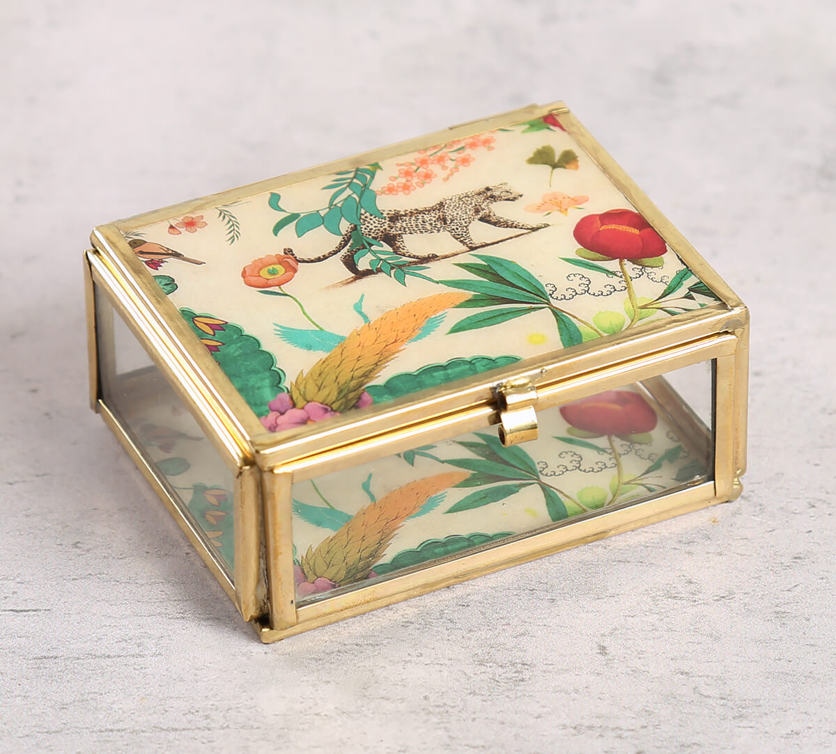 India Circus by Krsnaa Mehta Floral Kingdom Paradise Storage Box