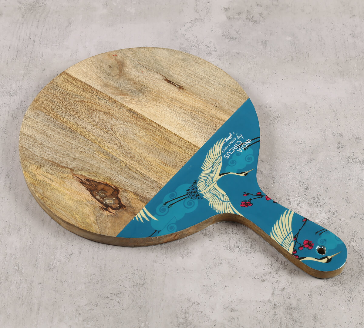 India Circus by Krsnaa Mehta Legend of the Cranes Chopping Board