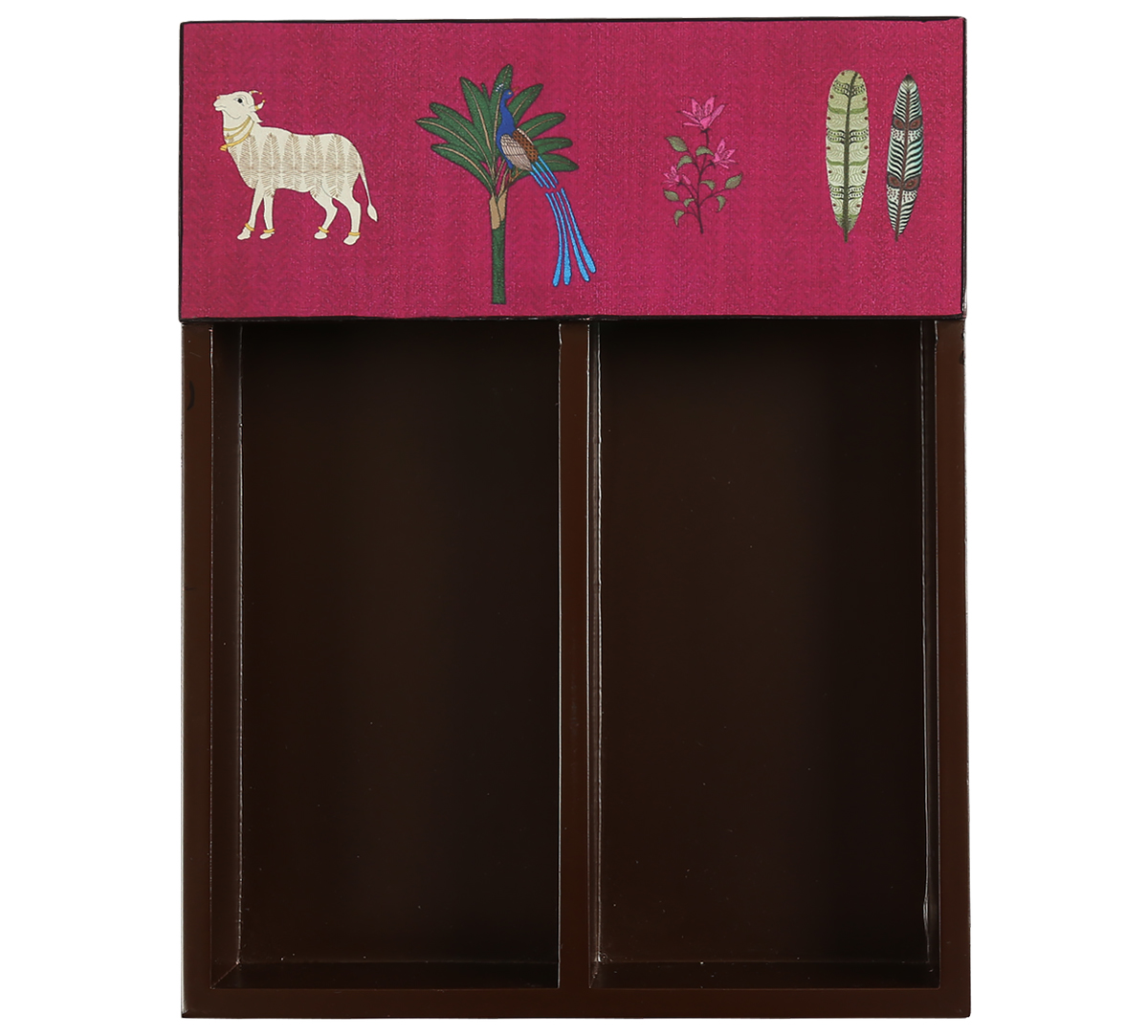 India Circus by Krsnaa Mehta Magenta Biome mystique Cutlery Tray