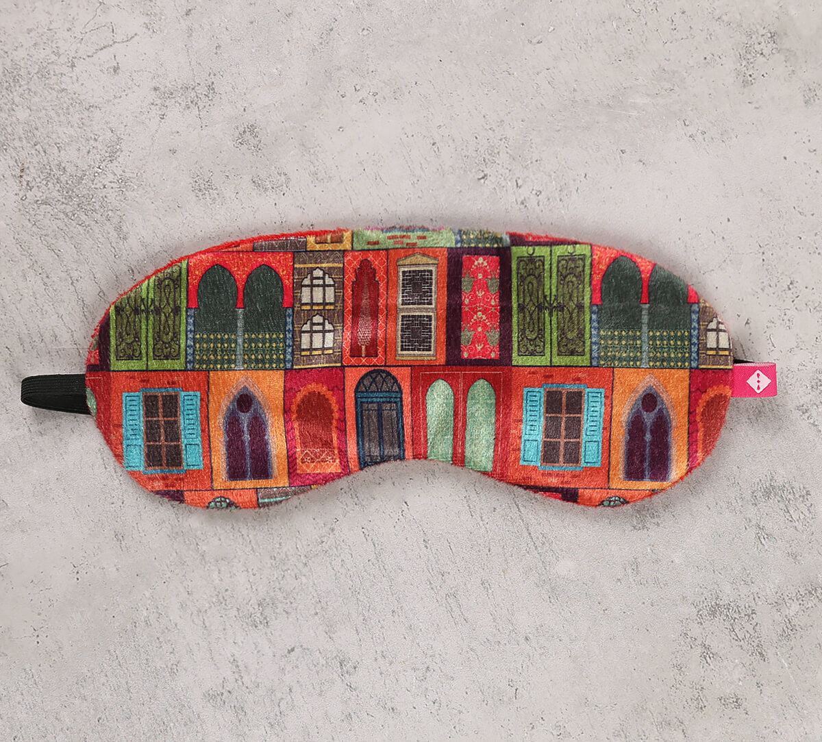 India Circus by Krsnaa Mehta Mughal Doors Reiteration Eye Mask