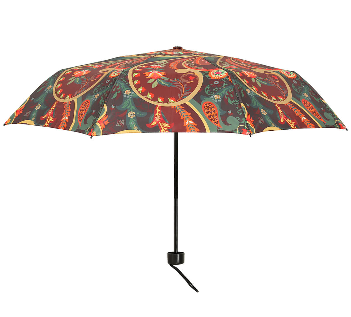 India Circus by Krsnaa Mehta Paisley Romance 3 fold Umbrella