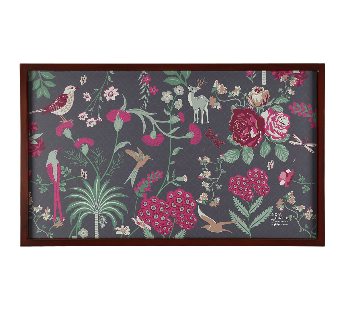 India Circus Floral Galore Breakfast Tray