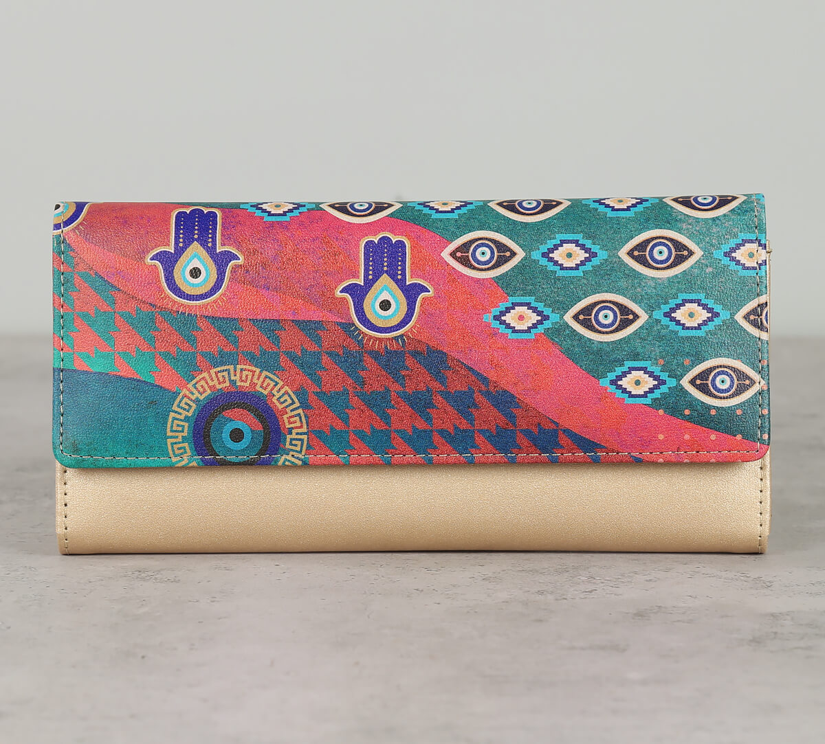 India Cirus by Krsnaa Mehta Evil Eye Newfangled Ladies Wallet