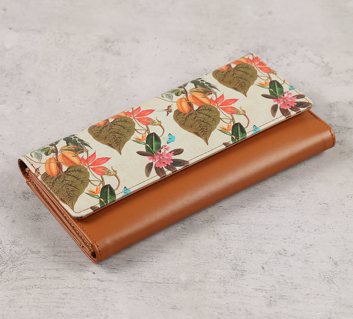 India Cirus by Krsnaa Mehta Flowerbeds Cheer Ladies Wallet